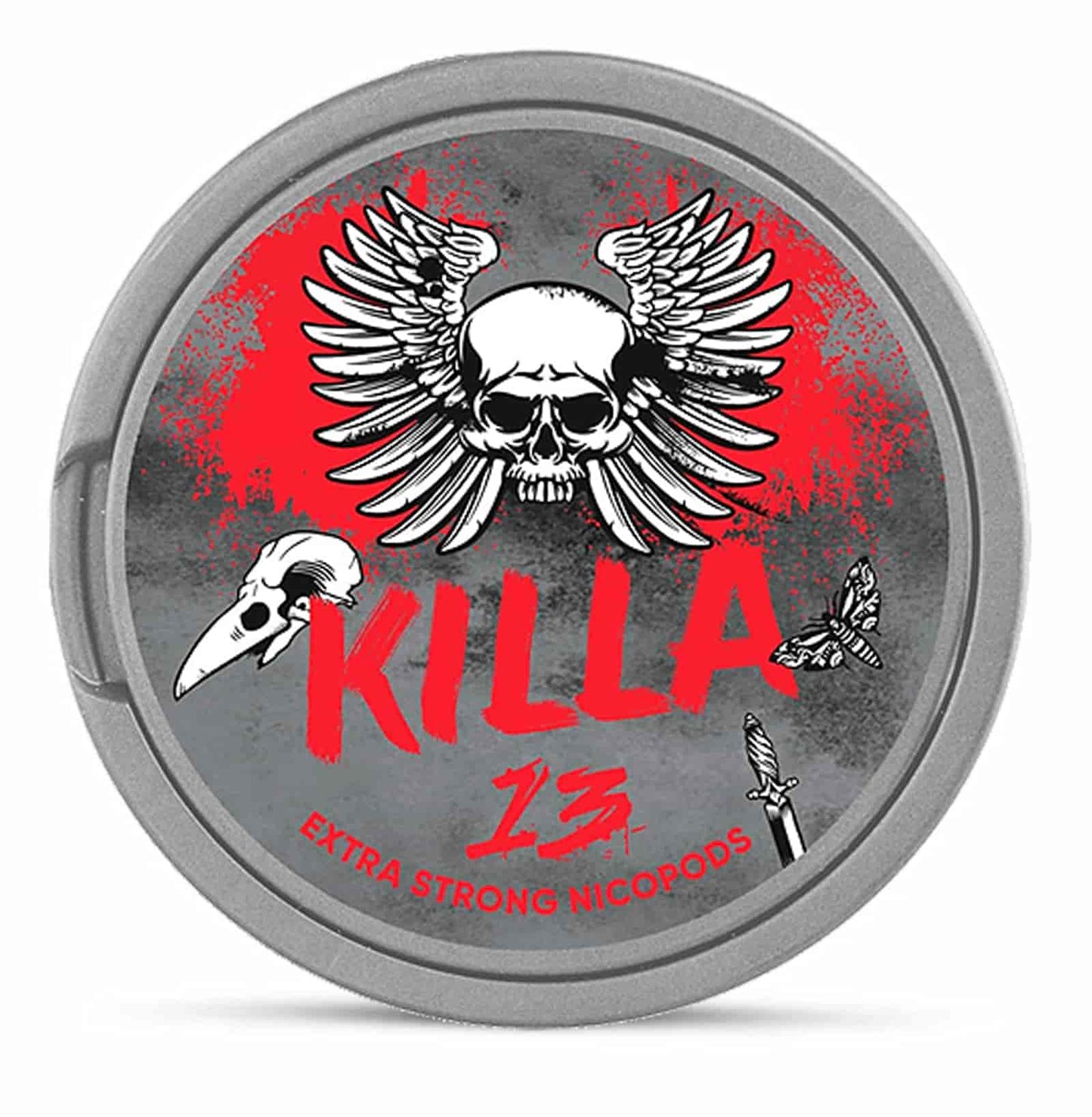 Killa 13 Nicotine Pouches in UK - Controlled strength with energizing flavor