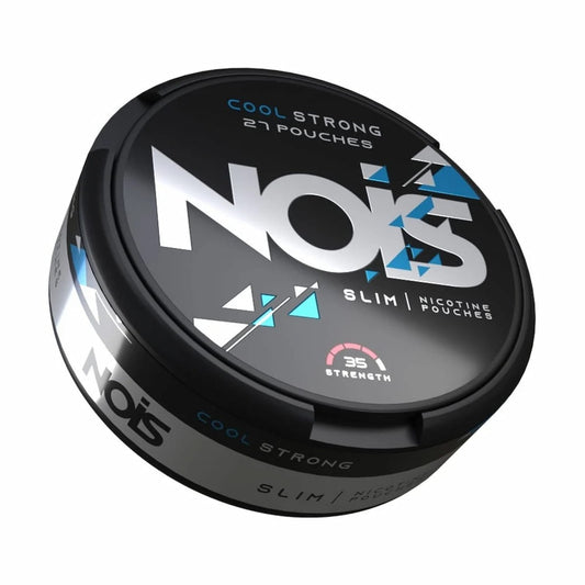 Nois Cool Nicotine Pouches - Minty freshness with 35mg strength, perfect for a cool experience in the UK.